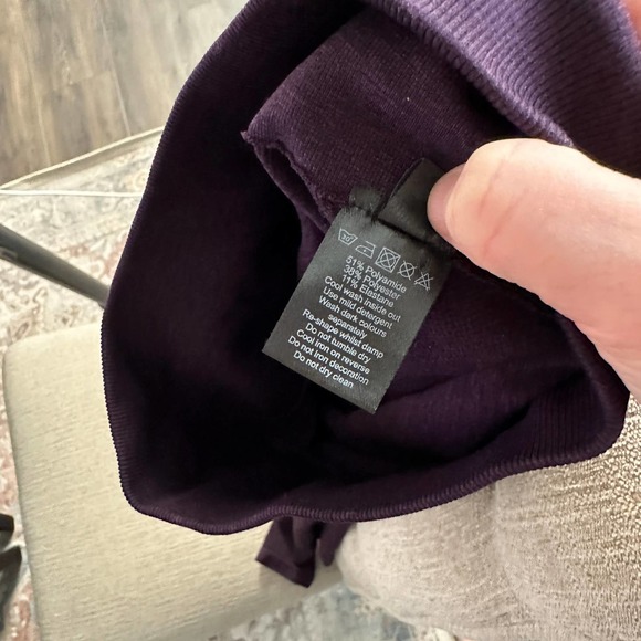 Alphalete Amplify Leggings XS Black Cherry - Picture 6 of 6